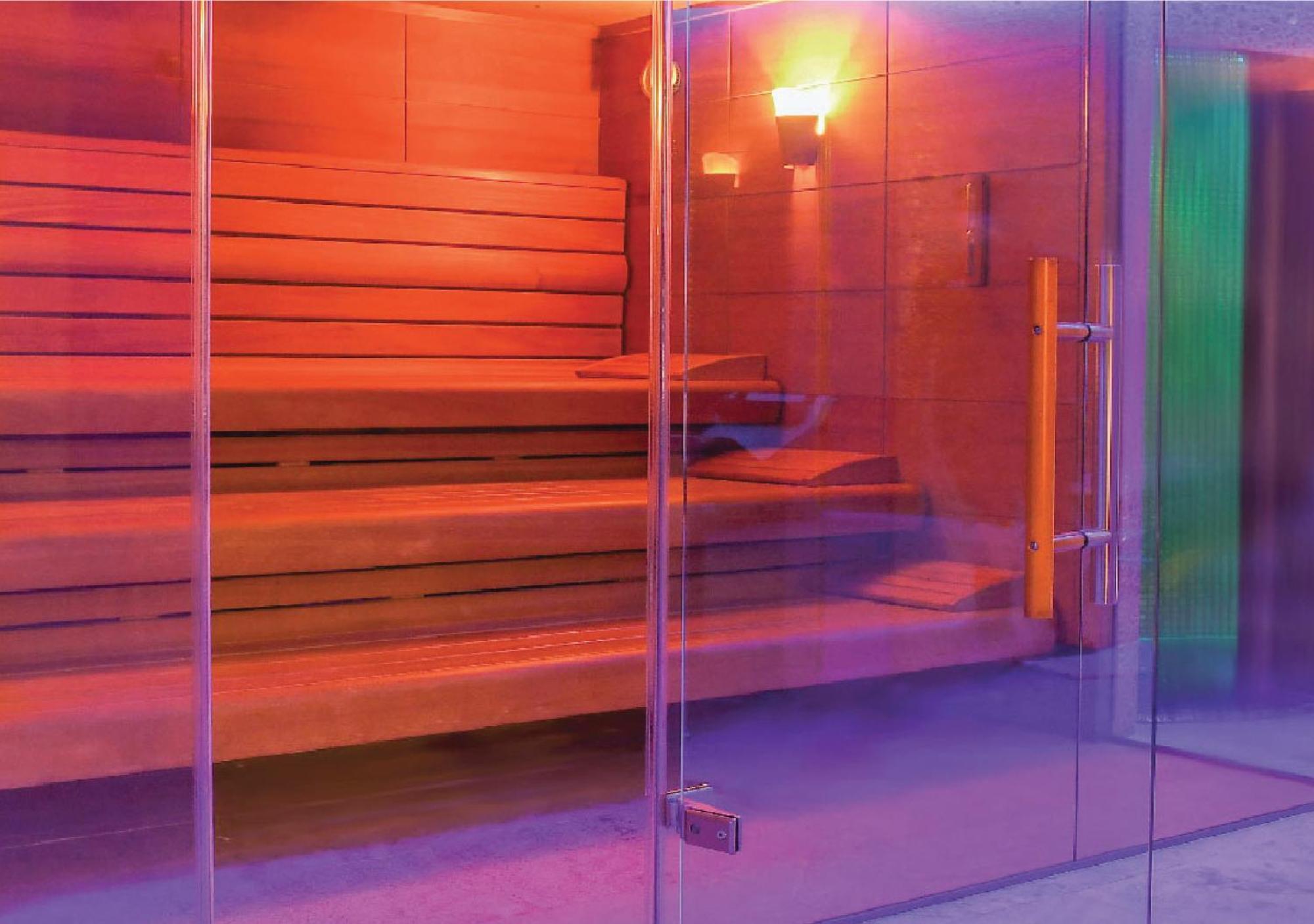 朱美拉梅喜拉海滩酒店及Spa科威特 外观 照片 A modern Finnish sauna